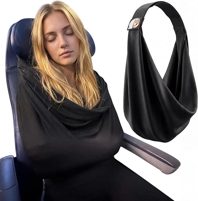 The Slyng Two Pack-Premium Travel Blanket System – Blanket Body Sling for Deep Plane Sleep | Full-Body Support, Breathable, Compact Carry-On Travel Essential for Long Flights and Car Road Trips - Image 2