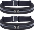 2 Pack Running Belt Fanny Packs for women and men,Belt Bag for Hiking Cycling Workout,Reflective Fanny Packs for Men Runners Belt Compatible with iPhone13,12 pro,Travelling Money Phone Holder by Herolland