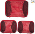 Baggallini Compression Cube 3-piece set - Lightweight Compression Packing Cubes for Travel by baggallini