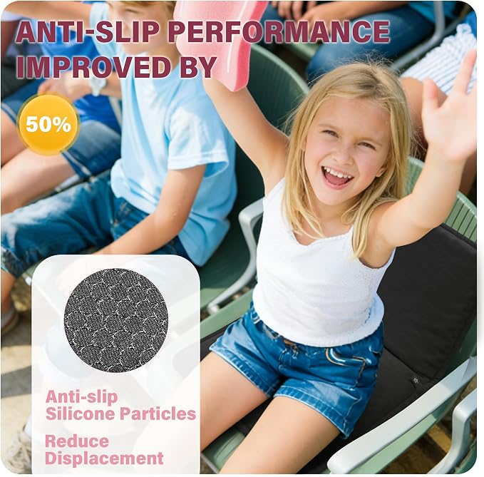 SPRING SEAON Large Gel Seat Cushion for Pressure Relief, Honeycomb Design | Extra-Thick Gel Filling, Honeycomb Design, Anti-Slip Bottom, Long-Sitting Comfort for Travel, Airplanes, Office & Cars - Image 5