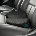 Livtribe Car Seat Cushion - Memory Foam Seat Pad for Sciatica & Lower Back Pain Relief - Driving Cushion with Breathable Mesh Cover - Road Trip Essentials for Drivers (3D Black) by Livtribe