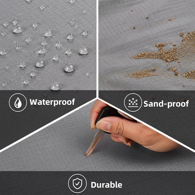 Frelaxy Pocket Picnic Blanket, Waterproof Blanket for Beach Festival | Lightweight compact design, Multi-use outdoor blanket, Waterproof & sandproof material, Easy to carry, Picnic, Camping - Image 4