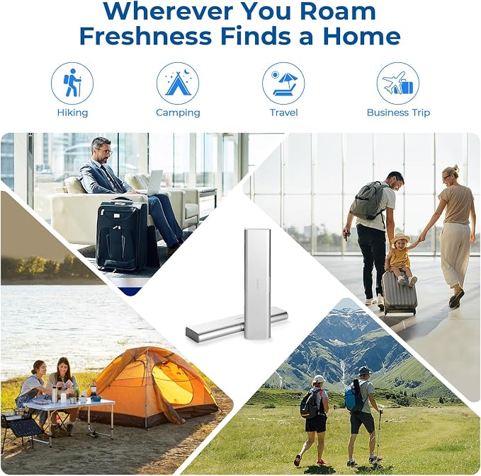 Wider Aluminum Toothbrush Travel Case, Portable Travel Toothbrush Holder, Durable Manual Toothbrush Box Container for Traveling, Bathroom, Camping, Business Trip-Not for 0.85oz Toothpaste - Image 9