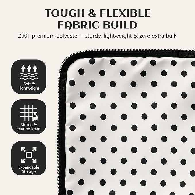 4 Set Compression Packing Cubes for Travel Essentials,Compressible Expandable Packing Cubes for Suitcase, Luggage Organizer Bags for Travel - Image 4