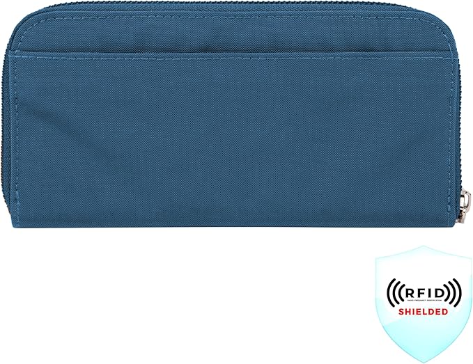 Travelon RFID Blocking Single Zip Wallet - Image 6
