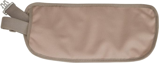 RFID International Travel Money Belt - Radio Frequency Protected Travel Bag with Adjustable Waistband, One Size, Tan - Image 3