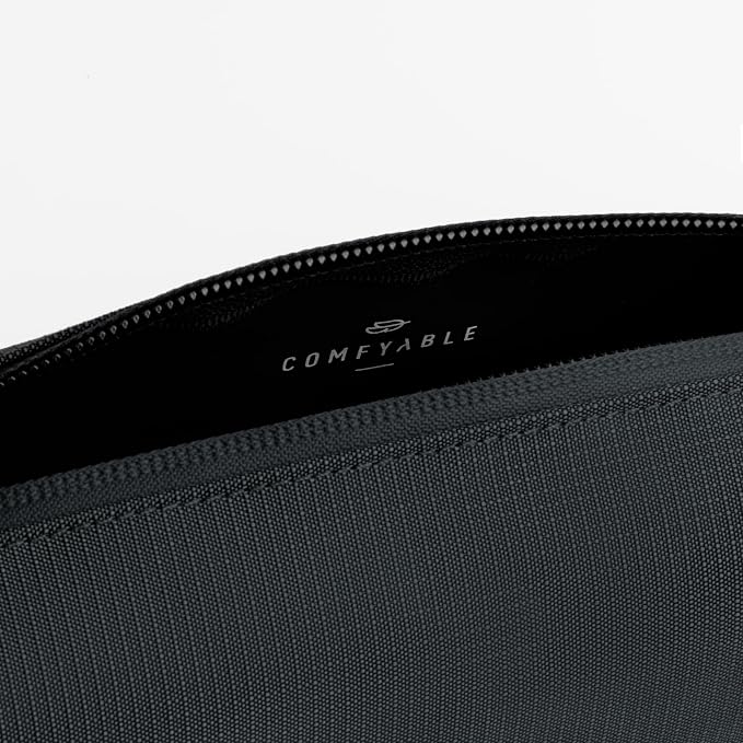 Comfyable Small Toiletry Bag for Men, Slim Mini Toothbrush Bag, Dopp Kit Bag - Image 3