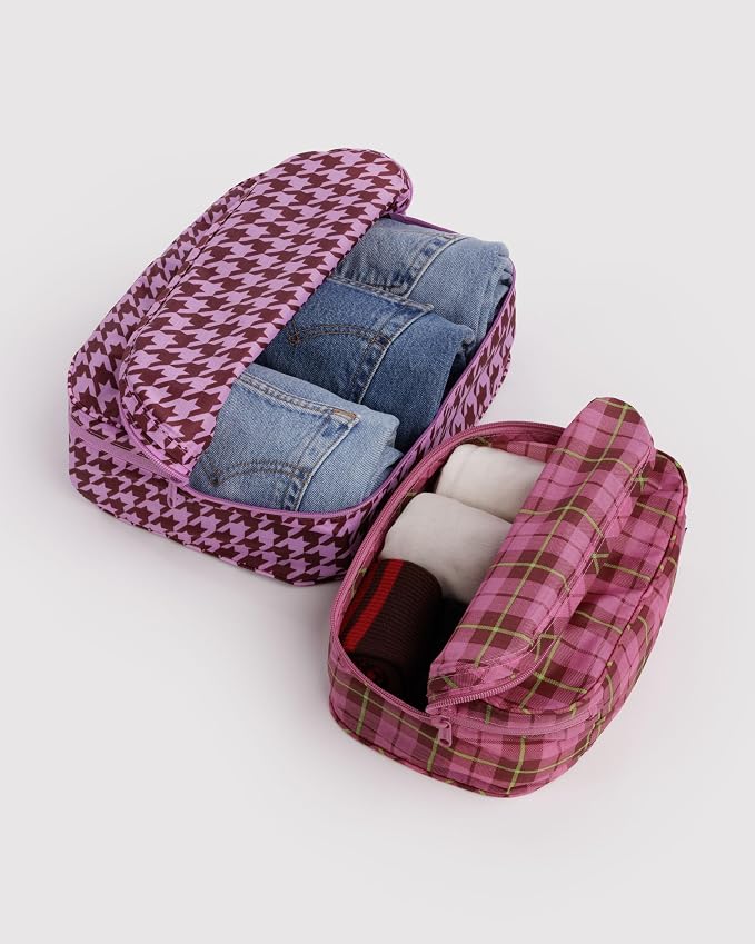 BAGGU Packing Cube Set - Check Mix - Image 3