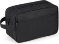 Elviros Travel Toiletry Bag for Women and Men,Lightweight Makeup Bag Hanging Dopp Kit with Shaving Compartment Cosmetic Organizer Large Tool Bag Travel Essentials,Gifts for Men(Large,Black) by Elviros