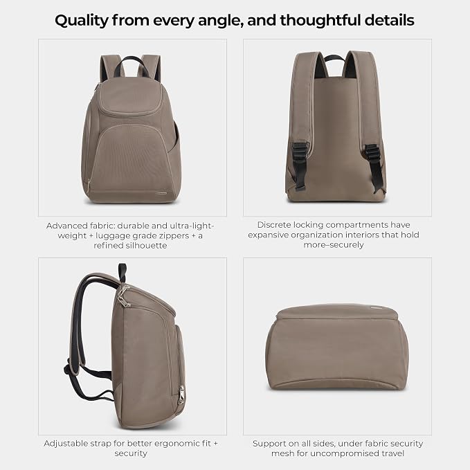 Travelon Anti-Theft Classic Backpack - Image 5