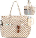 Bluboon Beach Bags for Women, Large Waterproof Tote Bag With Wet Compartment for Pool Weekender Travel Gym by BLUBOON