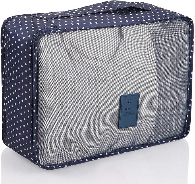 Mossio 7 Set Packing Cubes with Shoe Bag - Travel Carry On Luggage Organizer - Image 5