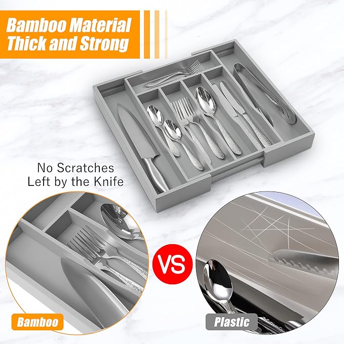 Kitchen Silverware Drawer Organizer and Storage Best Grandpa Grandfather Elder Men Father Day Grandparents Great Papaw Peepaw Grampy Pawpaw Granddad Happy Birthday Christmas Xmas Unique Cool Gifts - Image 4