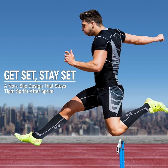 Thirty48 Elite Compression Socks Women & Men Graduated 20-30mmHg for Running, Athletic, Flight Sock - Performance & Recovery - Image 3