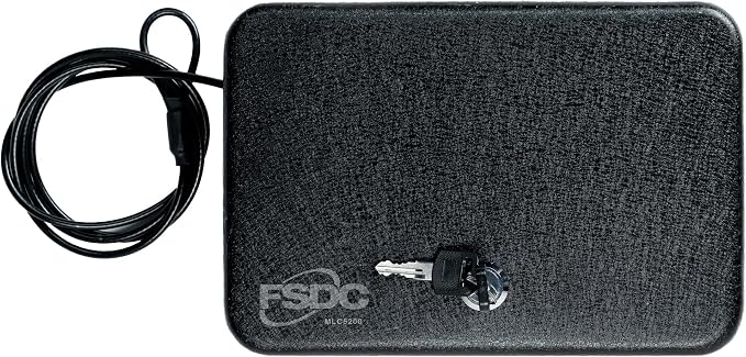 (Firearm Safety Devices - FSDC-MLC5200 Keyed Steel Lockable Gun Case & Security Box – Heavy-Duty Powder Coated Steel – TSA Approved – Compact for Easy Storage - Image 2