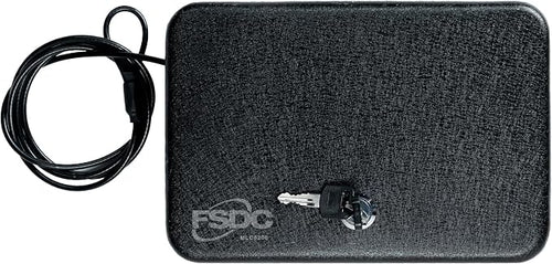(Firearm Safety Devices - FSDC-MLC5200 Keyed Steel Lockable Gun Case & Security Box – Heavy-Duty Powder Coated Steel – TSA Approved – Compact for Easy Storage - Image 2