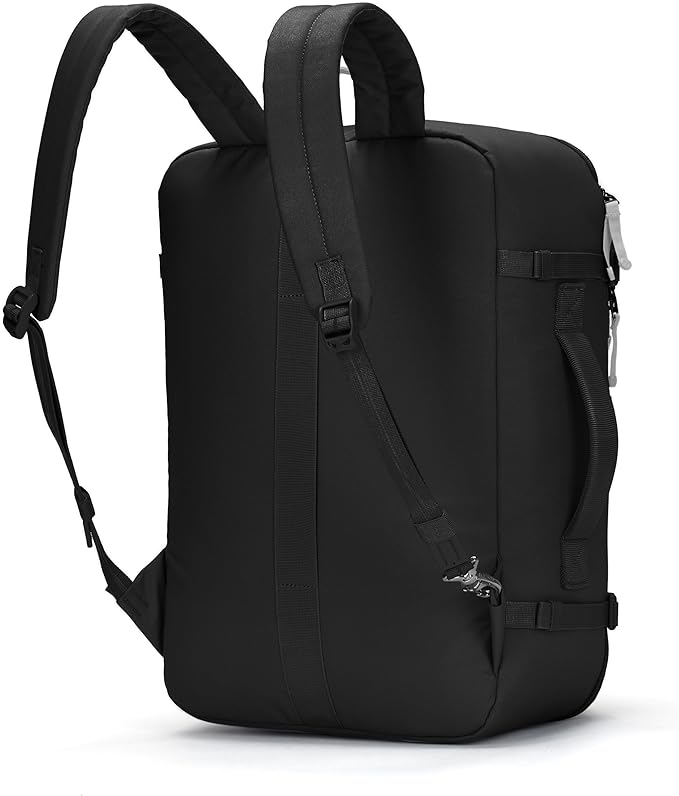 Pacsafe GO Anti Theft 34L Carry-on Backpack, Jet Black - Image 5