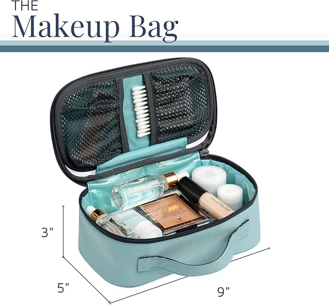 TRIPPED Travel Gear 3-Piece Travel Toiletry Bag Set | Includes Hanging Toiletry Bag, 311 TSA Liquid Bag, and Accessory Organizer Pouch with Lightweight Ripstop Construction - Image 8