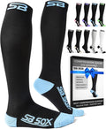 SB SOX Compression Socks for Men & Women (20-30mmHg) | Best Quality Compression Socks for Flying, Medical, Sports, Wide Calf Fit, Pregnancy, and Daily Wear. Trusted since 2016. by SBSOX