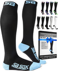 SB SOX Compression Socks for Men & Women (20-30mmHg) | Best Quality Compression Socks for Flying, Medical, Sports, Wide Calf Fit, Pregnancy, and Daily Wear. Trusted since 2016. by SBSOX