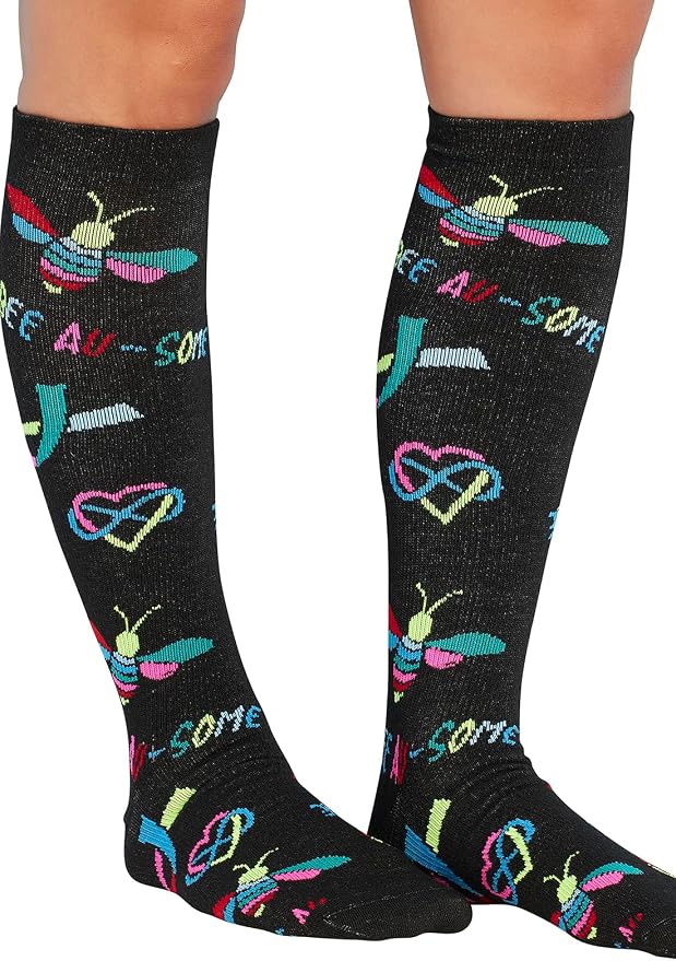 Cherokee Legwear Compression Socks for Women 10-15 mmHg (1-Pair Pack) | Comfort Support Knee Highs, Soft Fit, Regular & Wide Calf, Soft Knit Feel, Lightweight, Easy Care for Work and Everyday Wear - Image 4