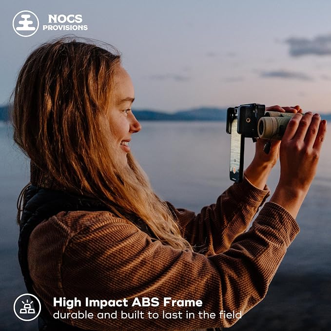 Nocs Provisions Photo Rig II Smartphone Camera Adapter for Binoculars | Smartphone Attachment for Binocular & Telescope, Accessory for Photo & Video Capturing - Image 4