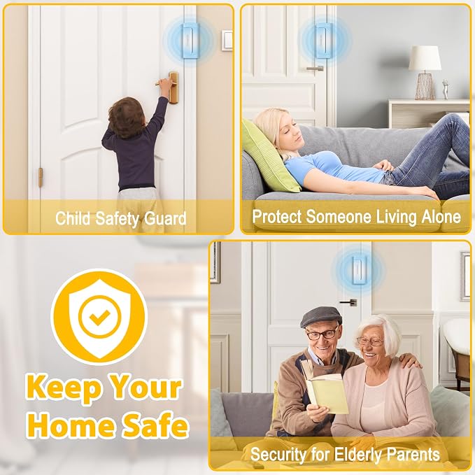 2 Pack Home Security Door Lock, Reinforcement Lock for Kids Safety, White | Withstands 1000 lbs of Impact, Door Lock for Front Door, Defender Door Locks Latch, Inside Door Lock, For Door Security - Image 6