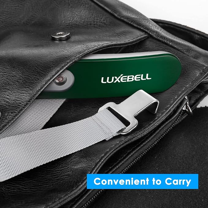 Digital Luggage Scale Vacation Travel Essentials Accessories Gifts for Traveler Portable Suitcase Handheld Weight Scale 110 lbs Hanging Baggage Travel Must Haves - Image 5