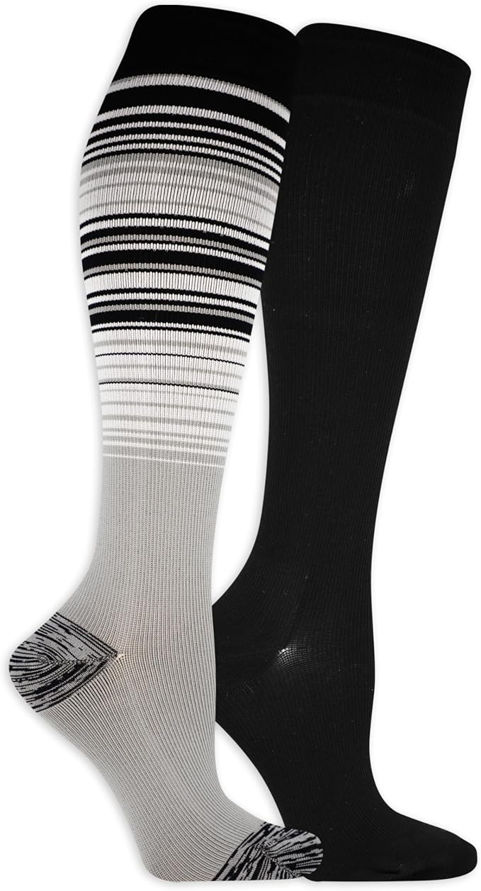 Dr. Scholl's womens Graduated Compression Knee High Socks - Comfort and Fatigue Relief - Mild 8-15 Mmhg by DrSchollsSocks