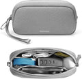 tomtoc Electronics Organizer Travel Case, Water Resistant Travel Bag Cable Organizer for Essentials, Tech Pouch Accessories Carry Storage for Cord, Phone, Cables, Airpods, USB Flash Drive, Daily Items | Water Resistant Tech Pouch Accessories Travel Bag... by tomtoc