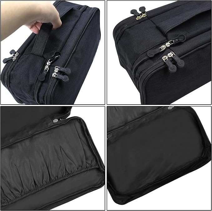 Portable Underwear Bra Storage Bag Waterproof Travel Organizers Multi-Layer Toiletry Packing Cube - Image 5