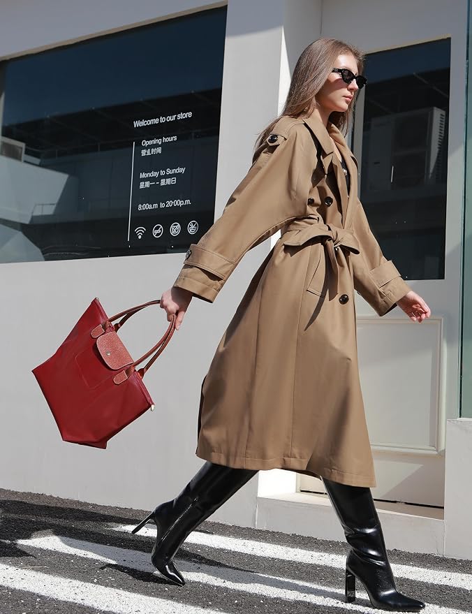 Tote Bag for Women Foldable Shoulder Bag Nylon Weekend Hobo Handbag - Image 2