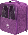 Shoe Bags for Travel,Holds 3 Pairs of Shoes,for Travel&Daily Use | Large Capacity Shoe Travel Bag,Golf Shoe Bag,Portable Dance Shoe Storage Pouch,Sneaker Storage Bag(Purple) by Unknown