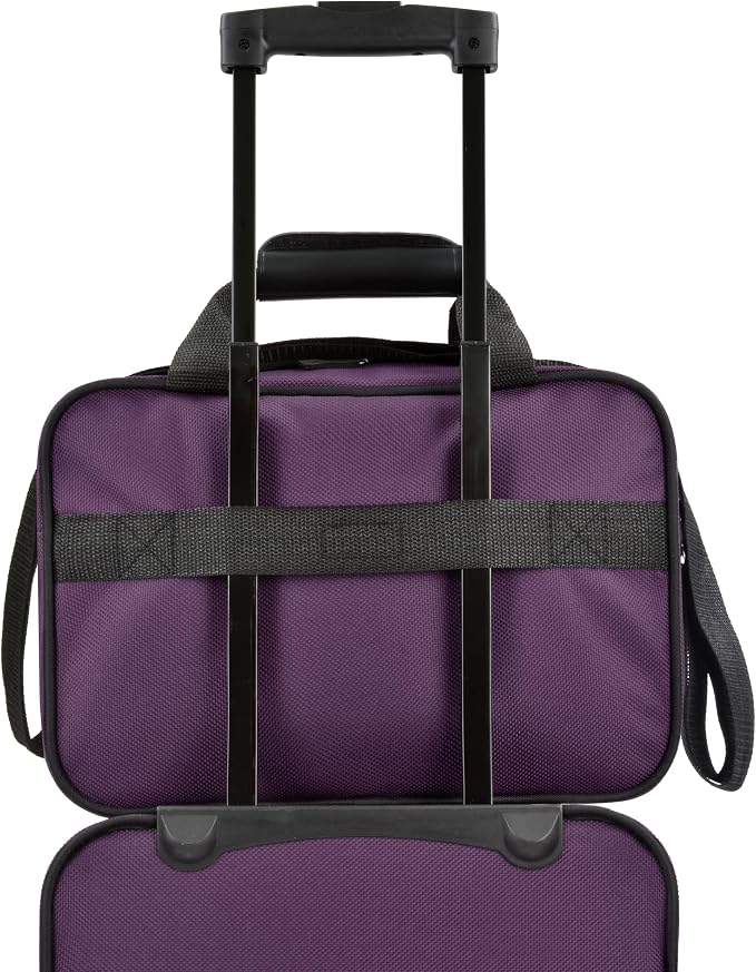 U.S. Traveler Rio 14" Travel Tote Bag, Lightweight 1200D Carry-On Bag for Women & Men - Image 2