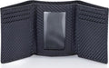 Stealth Mode Trifold Leather Wallet for Men with RFID Blocking (Carbon) | Top Grain Napa Leather, 9 Card Slots, ID Window, Gift Box – Gift for Dad, Husband, or Son by StealthModeWallets