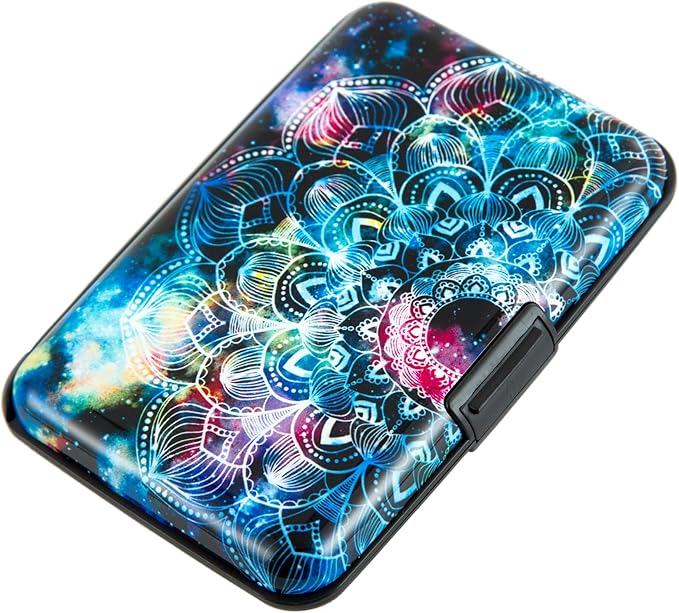 Credit Card Holder Small RFID Blocking Wallet Business Metal Slim Mini Aluminum Hard Case for Women Men by Kaabao