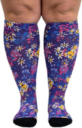 Crazy Compression Socks, Comfortable Support Socks for Recovery, Travel, Hiking, and Long-Hour Comfort w/Fun Designs by CrazyCompression