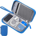 CAAORDKSO Travel Cord Organizer - Electronics Organizer Case, Cable Organizer Bag Pouch Waterproof Portable Accessories Case for Cord, Charger, Phone, Power Bank, Earphone (Blue) by Unknown
