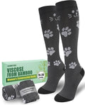 Compression Socks for Women 15-20 mmHg, Viscose from Bamboo, 3-Pair Knee High for Flying, Work & All-Day Comfort by SAIWEYNEE