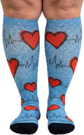 Crazy Compression Socks, Comfortable Support Socks for Recovery, Travel, Hiking, and Long-Hour Comfort w/Fun Designs by CrazyCompression