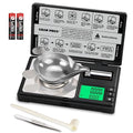 GRAM PRES High Precision Milligram Scale, Digital Mini Pocket Gram Scale | 50g/0.001g Mg Scale for Weighing Powders,Jewelry, Medicine, Gem, Reloading, with Cal Weight, Tweezer ，Tray and Scoop by GRAM+PRES