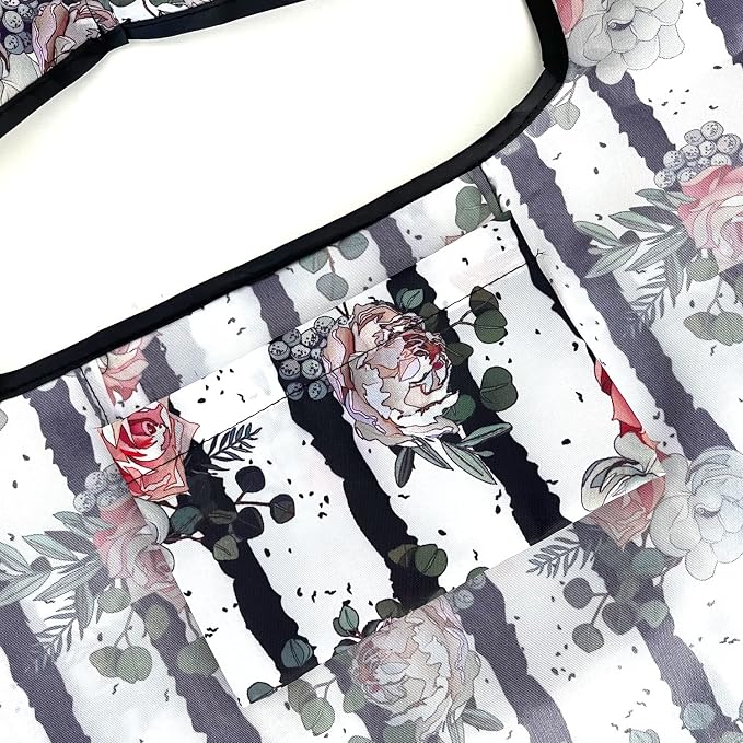 allydrew Large Foldable Tote Nylon Reusable Grocery Bags - Image 4