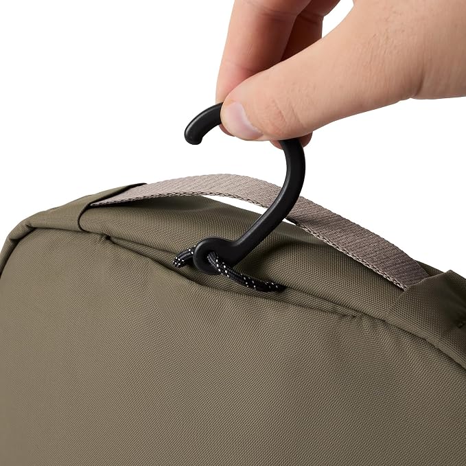 Bellroy Hanging Toiletry Kit 3L, Travel Toiletry Bag - SeaKelp | 3L hanging toiletry bag for men and women, designed for travel - Image 3