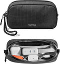 tomtoc Electronics Organizer Travel Case Performance, Cable Tech Pouch | Water Resistant Accessories Bag Carry Storage for Cord, Phone, Cables, Airpods, USB Flash Drive, Daily Items by tomtoc