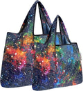 allydrew Large Foldable Tote Nylon Reusable Grocery Bags by allydrew