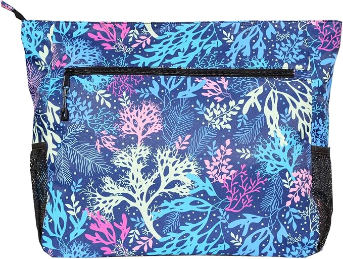 ESVAN LARGE BEACH BAG Water Resistant Lightweight 20 inch Women Oversize Tote Bag for Gym Beach Travel Pool Yoga Nurse - Image 7