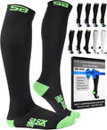 SB SOX Compression Socks for Men & Women (15-20mmHg) | Best Compression Socks for Flying, Medical, Sports, Wide Calf Fit, Pregnancy, and Daily Wear by SBSOX