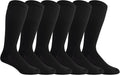 Dr. Scholl's Men's Graduated Compression Over the Calf Socks - 2 & 3 Pair Packs - Comfort Fatigue Relief by DrSchollsSocks