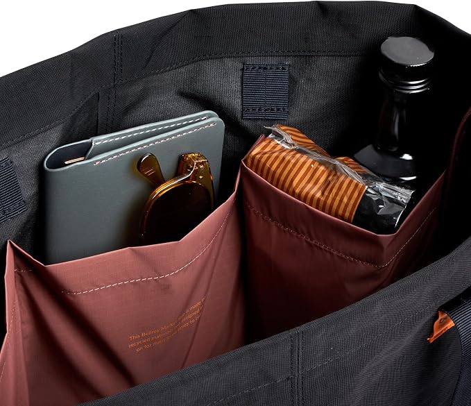 Bellroy Market Tote, Shoulder Shopping Bag - Black | 15L tote shoulder shopping bag for groceries, errands and everyday carry - Image 5