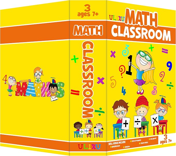Orange Band Math Classroom Book Safe with Real Pages, Student Secret Compartment Items Storage Box with Classic Key Lock, Decorative Hidden Stash Box, Desk Allowance Coin Bank, 9.3"x6.0"x2.3" - Image 5